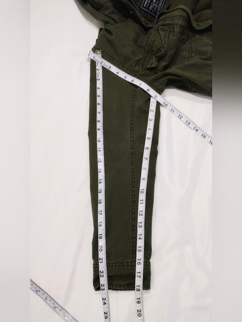 American Eagle Outfitters Olive Hooded Field Jacket - Picture 6 of 11
